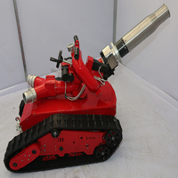 Robot de lutte contre les incendies et de sauvetage intelligent Huamaoji, nouvelle version de châssis en acier, édition de base, robot d'extinction d'incendies en acier, chenilles en caoutchouc
