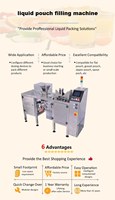 Machine de remplissage et d'emballage automatique flexible linéaire pour sachets de jus de coco, personnalisable en usine, pour sachets en plastique/papier, avec moteur