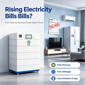 Système de stockage d'énergie solaire hybride commercial et industriel tout-en-un avec batterie au lithium LiFePO4 de 100 kWh 50 kW - Product Image 4