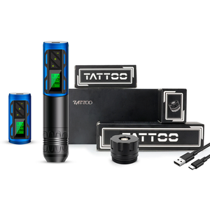 Máquina de Tatuaje Rotativa Inalámbrica Recargable de 2000 mAh con Doble Batería, Pluma de Tatuaje Profesional para Uso Artístico Corporal - Product Image 6