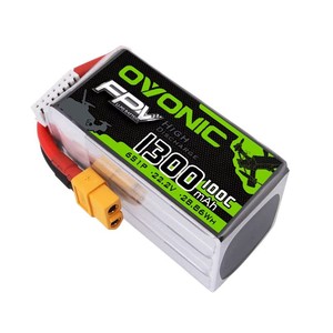 OVONIC 1300mAh 100C 4S 6S 14.8V 22.2V <span class=keywords><strong>Lipo</strong></span> 배터리 고배율 업그레이드 FPV 드론 모델 항공기 RC 부품 - Product Image 3
