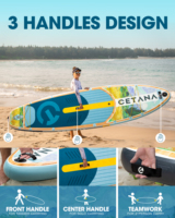 Planche de sauvetage gonflable sur mesure à prix d'usine, planche de paddle gonflable professionnelle SUP, planche de surf