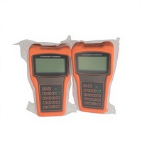 Débitmètre ultrasonique intelligent portable en acier inoxydable avec protocole HART pour l'eau, personnalisable OEM, fabriqué en Chine