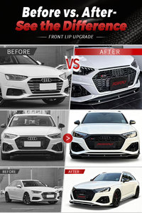 ชุดแต่งกันชนหน้าคาร์บอนไฟเบอร์แท้ทรง RS4 สำหรับ <span class=keywords><strong>Audi</strong></span> <span class=keywords><strong>A4</strong></span> B9 <span class=keywords><strong>2021</strong></span>+ ยี่ห้อ Perfiply Car Part - Product Image 4