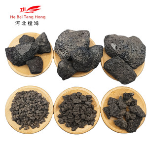 Paisaje de pavimentación de <span class=keywords><strong>piedra</strong></span> pómez negra de alta calidad 3-5 cm <span class=keywords><strong>Precio</strong></span> de <span class=keywords><strong>piedra</strong></span> de lava de roca volcánica Natural negra - Product Image 1