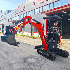 Nouveautés : Mini-excavatrice sur chenilles pour moteur diesel, système hydraulique complet, boîte de vitesses, pompe, moteur, bager, usage domestique - Product Image 2