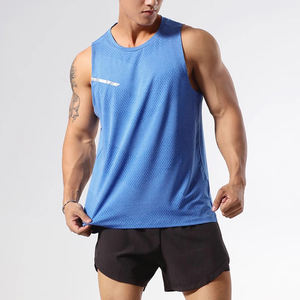 Chaleco Deportivo Personalizable con Logotipo para Hombre, Camiseta sin Mangas de Secado Rápido, Holgada, para Fitness, Running, Atletismo, Entrenamiento, Maratón - Product Image 5