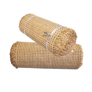 สายรัดหวายความกว้างที่กําหนดเอง สายรัดหวายสี่เหลี่ยมธรรมชาติ ม้วนเปิดสายรัดสาน โครงการกระป๋องแผ่นหวายทอ - Product Image 4