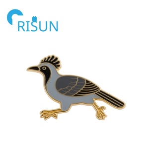 Factory Road Runner Desert Esmalte Mochila Pins Broches Road Runner Bird Lapel Pin Custom Roadrunner Hard Esmalte Pin Badge - Product Image 6