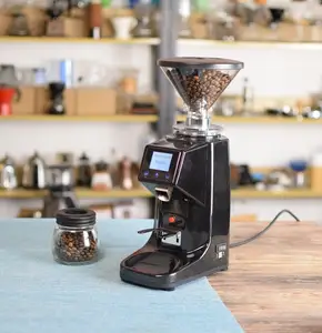 V. Preiswerter elektrischer Kaffeemühle schwarz und weiß automatische Kaffeemühlen für Espressokaffee