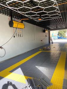 Colorido colgante hexagonal forma cilindro de Techo Luz Nocturna paneles sensibles al tacto led - Product Image 2