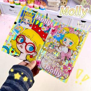 Carnet d'étudiant A7 à feuilles mobiles, motif dessin animé original, design 'Shake' mignon et esthétique 'Cœur <span class=keywords><strong>de</strong></span> fille', thème anime - Product Image 1