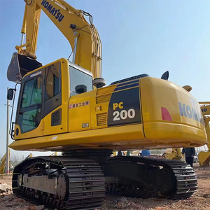 Meilleur prix, nouvelle arrivée, excavatrice sur chenilles Komatsu PC200 Pc200-8 d'occasion, modèle 2020, moteur Cummins, 20 tonnes de puissance de travail - Product Image 2
