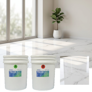 Resina Epoxi Transparente de Alta Calidad con Endurecedor para Reparación y Nivelación de Pisos Interiores - Product Image 1