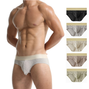 Vendita calda biancheria intima da <span class=keywords><strong>uomo</strong></span> in cotone traspirante stile Boxer <span class=keywords><strong>abbigliamento</strong></span> usato - Product Image 2