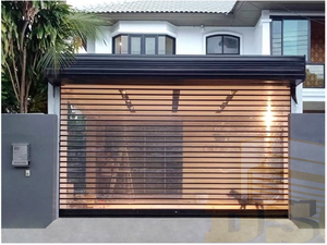 <span class=keywords><strong>Porte</strong></span> à enroulement automatique moderne et commerciale, coupe-vent, en acier, pour ateliers et supermarchés, finition de qualité - Product Image 3