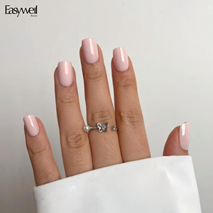 Easywell - <span class=keywords><strong>Uñas</strong></span> Postizas <span class=keywords><strong>de</strong></span> Lujo, Diseño Personalizado, <span class=keywords><strong>Cortas</strong></span> y Cuadradas, 30 Piezas, Acrílicas, Reutilizables, <span class=keywords><strong>para</strong></span> Mujer - Product Image 1