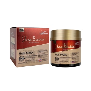 Lightness Shea Butter Hair Mask <strong>UK</strong> Designs with Macadamia Oil Sulfate Free Shampoo and Conditioner Set - Product Image 4