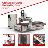 Router CNC de Tres Ejes Tipo Gantry con Cambio Automático de Herramienta para Máquina de Fabricación de Letreros Publicitarios