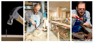 Ancrages à vis en acier pour béton, fil de fer Q195 2,3-3,4 mm, tête plate/ronde, anneau, zingué, classe 4.8 6.8, durables pour bois/construction - Product Image 5