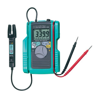 Pince ampèremétrique numérique Kyoritsu 40A avec écran LCD CAT III 600V pour usage professionnel - Product Image 4