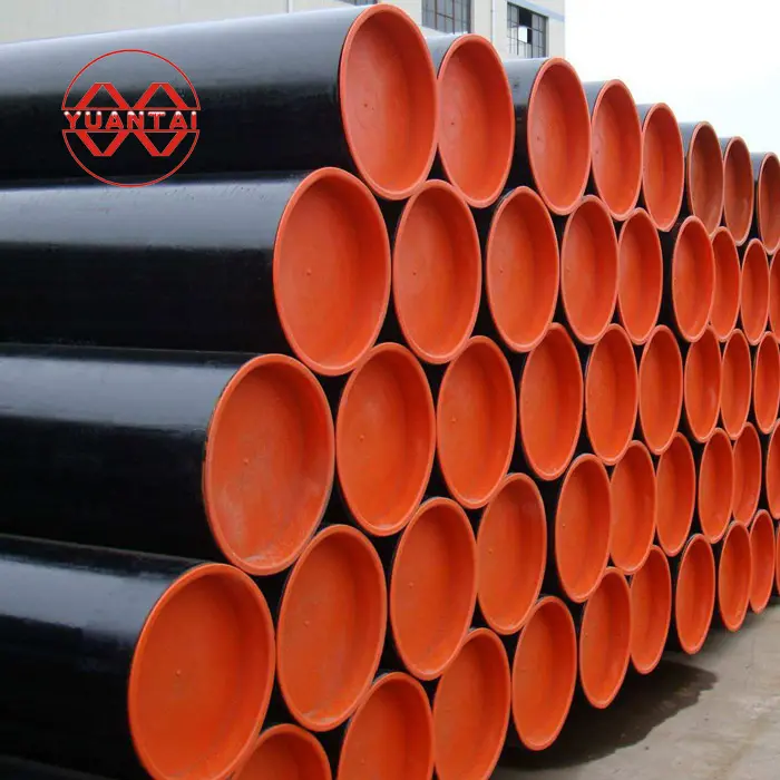 Structural steel pipe manufactures High Precision Honed Boiler Round Seamless Hollow Section black carbon seamless steel pipe