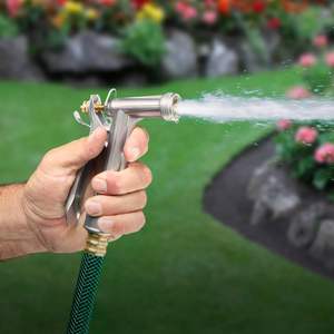 Ugello a <span class=keywords><strong>pistola</strong></span> filettato in zinco per piante prati auto animali domestici-Versatile <span class=keywords><strong>pistola</strong></span> ad acqua da giardino - Product Image 4