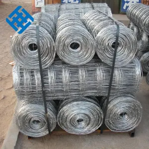 Fio de cercas para fazenda, fio de malha de metal galvanizado resistente, fio de cercas para gado, fio de malha de metal