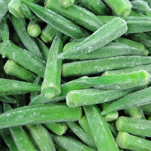 <span class=keywords><strong>Verduras</strong></span> congeladas frescas de okra enteras y cortadas con certificación IQF - Product Image 4