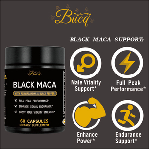 Pastillas MACA para Agrandamiento Masculino, Soporte para la Erección, Suplemento Herbal Natural para Mejorar el Rendimiento Masculino y la Resistencia Prolongada - Product Image 5