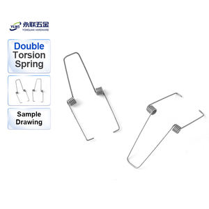 Высококачественная пружина кручения из углеродистой стали на заказ, спиральная, из прямоугольной проволоки, прочная, для малых промышленных нужд - Product Image 1