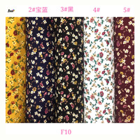 Tissu sergé imprimé en rayonne douce 30S de Shaoxing, 100 % rayonne sergé pour chemises femme et enfant