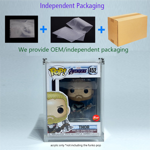SHP người bán hàng tốt nhất Acrylic Marvel Funko Pops con số Spider Man anh hùng Hoạt hình Bộ sưu tập đồ chơi Funko POP bảo vệ hiển thị trường hợp - Product Image 6