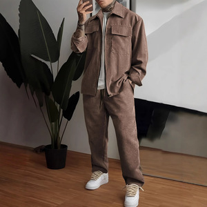 Completi da Uomo con <span class=keywords><strong>Felpa</strong></span> <span class=keywords><strong>e</strong></span> Cappuccio Casual Streetwear alla Moda - Product Image 5