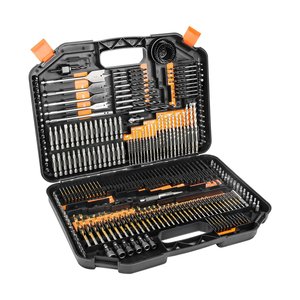 Jeu de forets, 246 pièces, forets et embouts de vissage pour le bois, le métal, le béton, kit complet assorti - Product Image 1