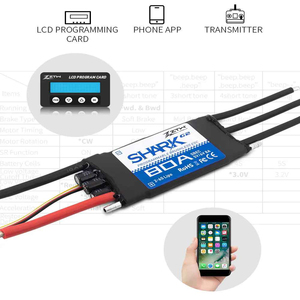 32-Bit sin escobillas ESC Shark G2 20A-100A SBEC 5V/6V 8A RC Barco Propulsor submarino - Product Image 5