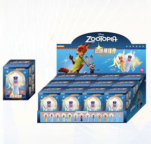 Lot de 8 boîtes en gros de pendentifs bâtonnets lumineux Anime Jandoon Zootopia pour jouets, cadeaux, collection mystère pour enfants, boîte de cartes à collectionner Supernatur - Product Image 1
