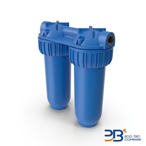 Tre pezzi Pre-trattamento filtro contenitore per uso domestico di depurazione dell'<span class=keywords><strong>acqua</strong></span> filtro 10 pollici blu bottiglia di trattamento dell'<span class=keywords><strong>acqua</strong></span> - Product Image 3