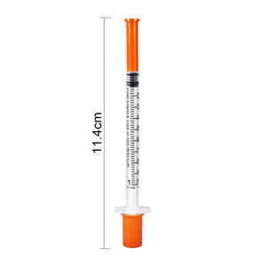 <span class=keywords><strong>Jeringa</strong></span> Desechable Estéril EO <span class=keywords><strong>de</strong></span> 0.5ml 1ml 30G*13mm 30G*8mm 31G*8mm con Tapa <span class=keywords><strong>de</strong></span> Seguridad (50/<span class=keywords><strong>100</strong></span> <span class=keywords><strong>Unidades</strong></span>) - Product Image 3