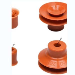 Boquilla de Vacío Roja de Silicona con Ventosa LX-122030 de Grado Industrial Resistente a Altas Temperaturas para Uso en Construcción - Product Image 1