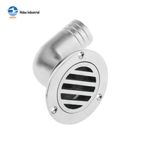 HIDEA Raccords de plomberie pour bateaux en acier inoxydable de qualité marine AISI 304 / AISI 316 Drain de pont de bateau Scupper Air Vent