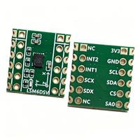 Modul Sensor 6-Axis LSM6DSV, Antarmuka SPI/I2C untuk Pelacakan Gerakan VR DIY yang Kompatibel dengan Proyek Pelacak Sumber Terbuka