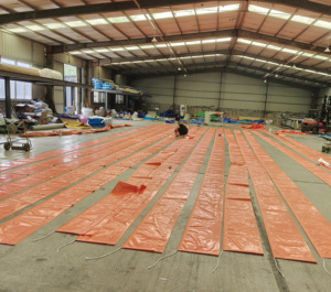 Rắn nổi PVC tràn dầu ngăn chặn bùng nổ xử lý nước máy móc với silt rèm làm từ cao su bền - Product Image 3