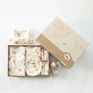 Boîtes vient en <span class=keywords><strong>2</strong></span> pièces Boîtes à vêtements de bébé blanc mat Boîte d'emballage de vêtements - Product Image 1