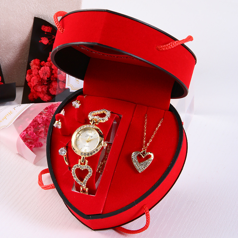 Bijoux en acier inoxydable - coffret cadeau coeur neuf