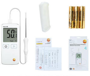 เทอร์โมมิเตอร์วัดอุณหภูมิอาหารแบบดิจิตอล Testo 108-1 108-2 กันน้ำ รุ่นขายดี ของแท้ Testo 108 0563 1080 - Product Image 2