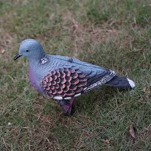 Sıcak satış!! PE plastik avcılık güvercin yem bahçe dekorasyon için plastik güvercin Decoy korkutmak kuşlar