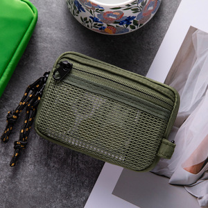 Minimalist Waterproof Fashion Nylon <b>Mini</b> Wallet Large Capacity Coin Purse Multi-Card Slot Portable Zipper Pocket <b>Pouch</b> Wholesale - Product Image 5