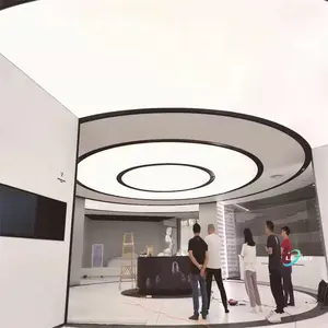 LeArt film pvc dekorasi ruang tamu rumah Modern untuk lampu langit-langit peregangan pada ubin langit-langit
