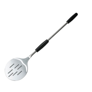 Attrezzi per <span class=keywords><strong>Pizza</strong></span>: Pala Rotonda Perforata in Alluminio per Girare la <span class=keywords><strong>Pizza</strong></span> con Manico Staccabile, Bestseller - Product Image 2